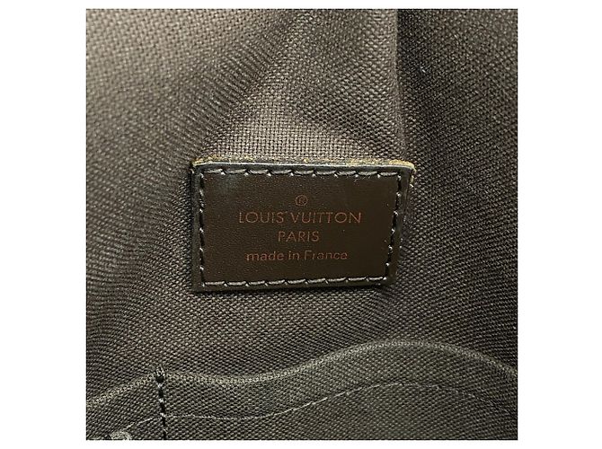 Borsa a spalla Louis Vuitton Damier Brooklyn PM - vista 5