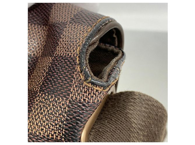 Borsa a spalla Louis Vuitton Damier Brooklyn PM - vista 6