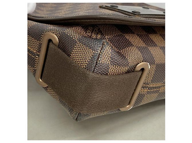 Borsa a spalla Louis Vuitton Damier Brooklyn PM - vista 7