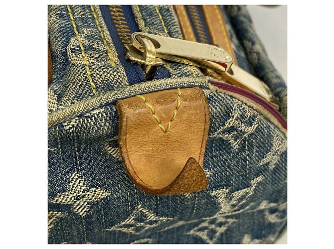 Borsa Louis Vuitton Monogram Denim Neo Speedy M95019 - vista 12