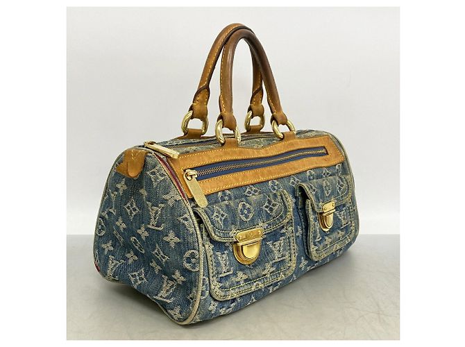 Borsa Louis Vuitton Monogram Denim Neo Speedy M95019 - vista 2
