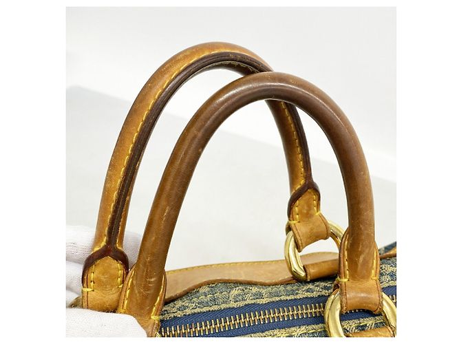 Borsa Louis Vuitton Monogram Denim Neo Speedy M95019 - vista 9