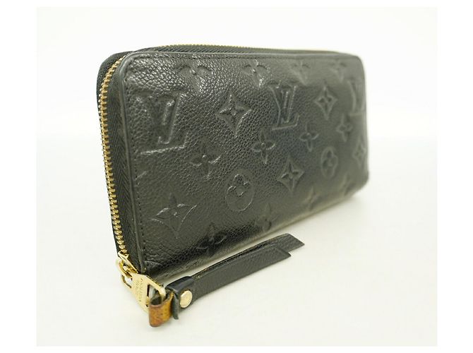 Louis Vuitton Monogram Empreinte Zippy Wallet M60571 Noir - Ansicht 2