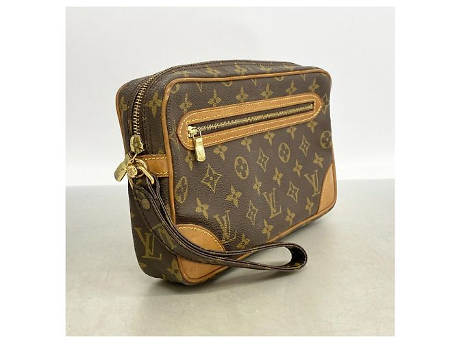 Borsa a pochette Louis Vuitton Monogram Marly Dragonne GM - vista 2