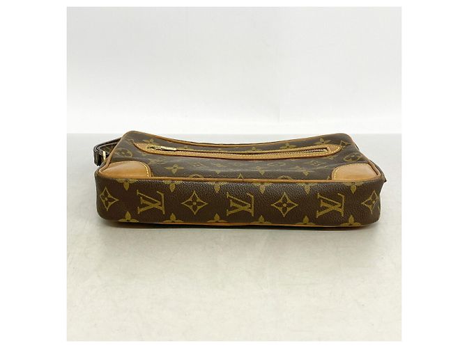 Borsa a pochette Louis Vuitton Monogram Marly Dragonne GM - vista 3
