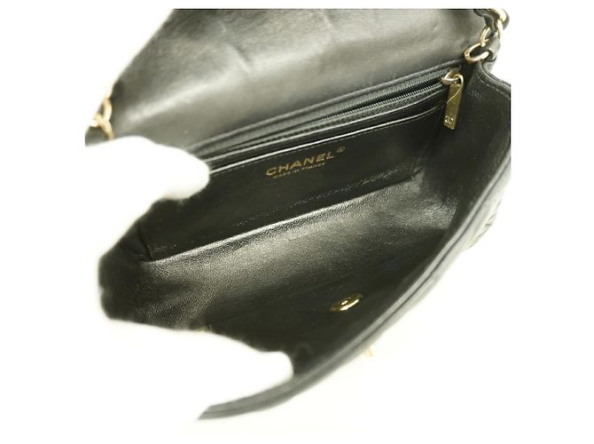 Borsa a spalla Chanel Mini Matelassé con catena - vista 4