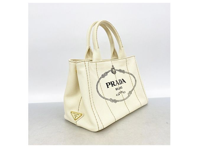 Prada Canapa Canvas Tote Bag - Ansicht 2