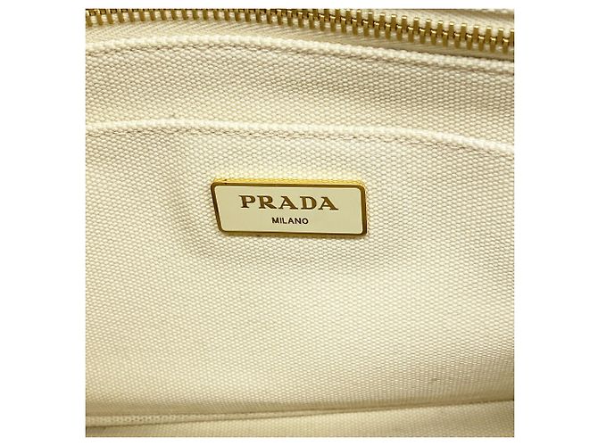 Prada Canapa Canvas Tote Bag - Ansicht 5