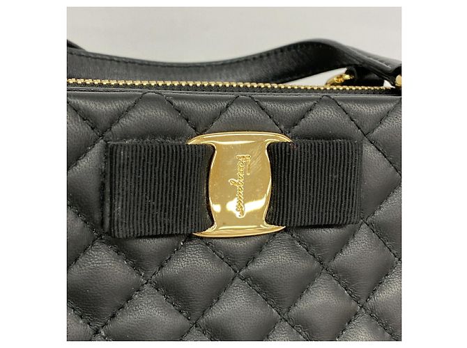 Borsa in pelle Salvatore Ferragamo Vara - vista 8