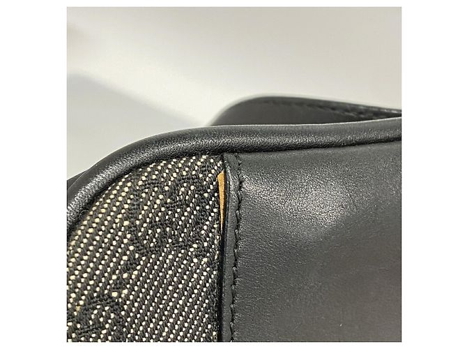 Borsa Tote Gucci in denim nero - vista 8