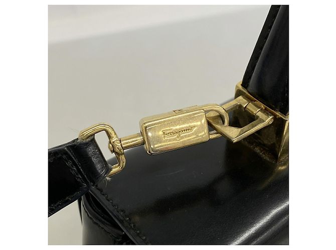 Borsa in pelle Gancini Salvatore Ferragamo - vista 10