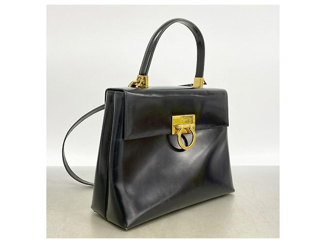 Borsa in pelle Gancini Salvatore Ferragamo - vista 2