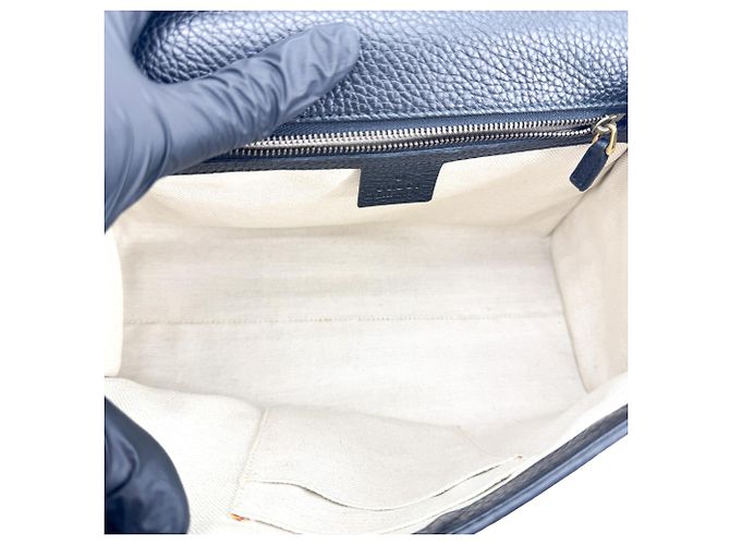 Gucci GG Marmont Top Handle Leather Small - vista 5