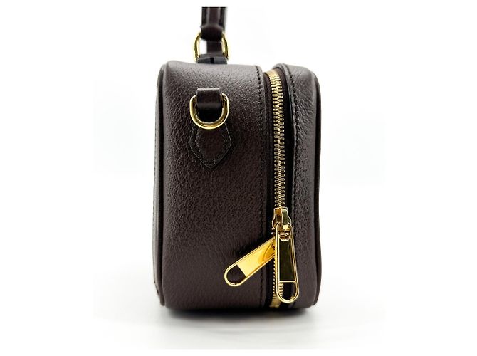 Gucci Ophidia Zip Around Top Handle GG Coated Canvas with Leather Mini - vista 4