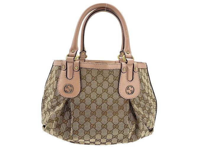 Gucci Scarlett GG Canvas with Leather Large - vista 2