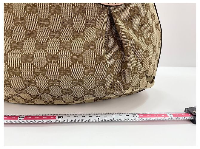 Gucci Scarlett GG Canvas with Leather Large - vista 6