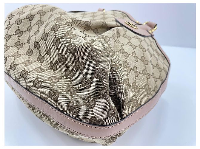 Gucci Scarlett GG Canvas with Leather Large - vista 7