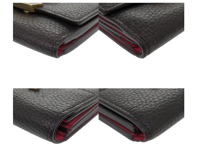 Louis Vuitton Portefeuille Capucines Compact XS Tri-fold Wallet - vista 3