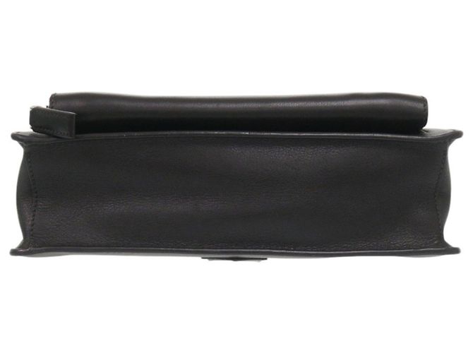 Prada VR0051 Pochette in pelle nera - vista 3