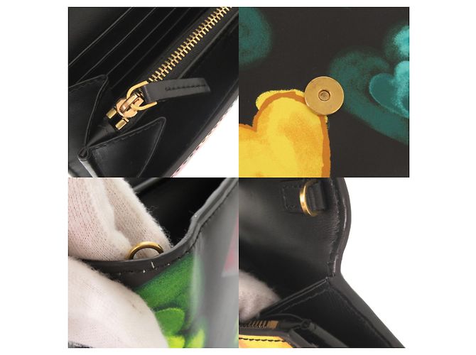 Borsa a spalla in pelle Versace Medusa Heart - vista 10