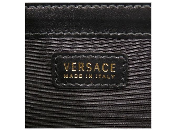 Borsa a spalla in pelle Versace Medusa Heart - vista 8