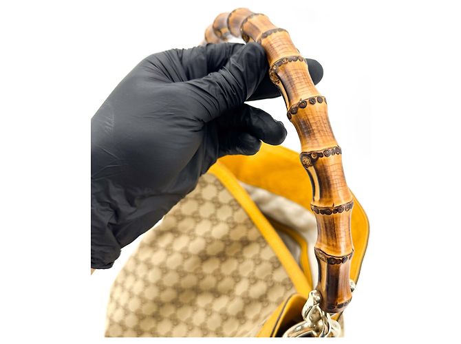 Gucci Diana Bamboo GG Canvas Medium - vista 7
