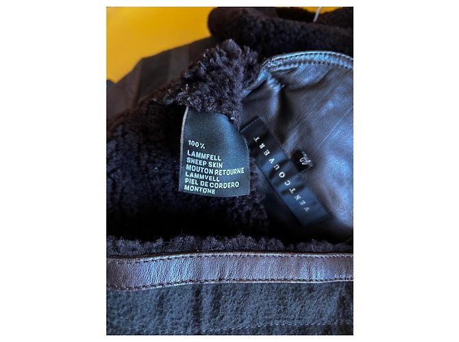 Ventcouvert Vent Couvert Giacca in pelle marrone - vista 4