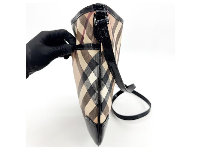 Burberry Dryden Nova Check Coated Canvas - vista 4