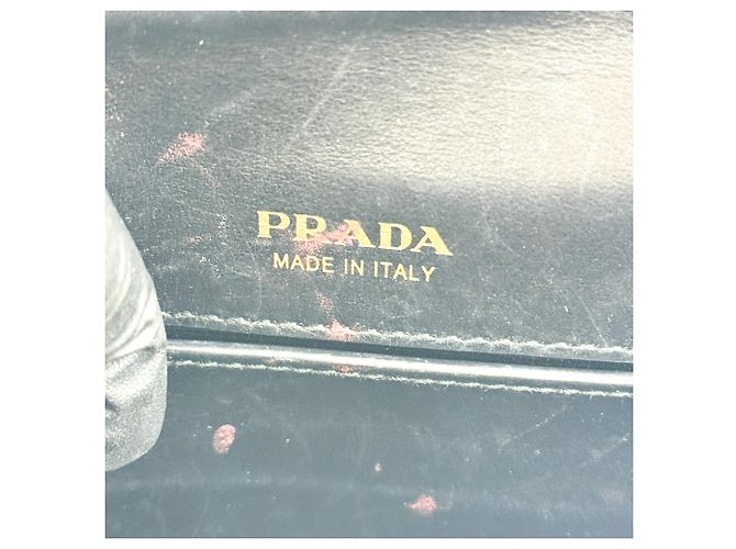 Prada Cahier in vitello peloso e pelle Large - vista 6