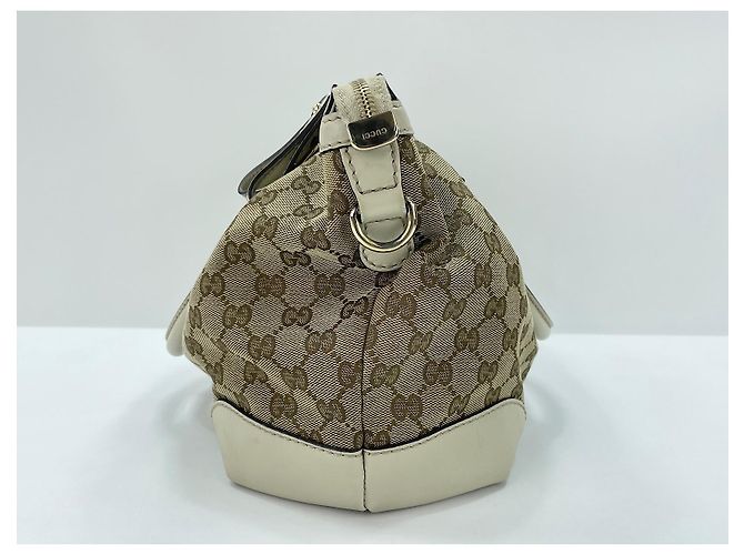 Gucci Sukey Top Handle Satchel GG Canvas mit Leder Medium - Ansicht 3