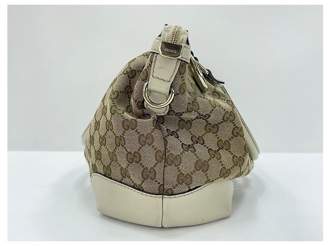 Gucci Sukey Top Handle Satchel GG Canvas mit Leder Medium - Ansicht 4
