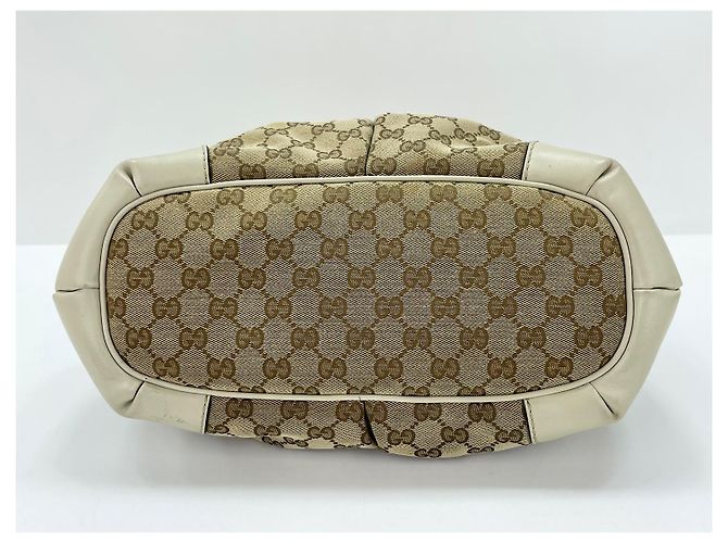 Gucci Sukey Top Handle Satchel GG Canvas mit Leder Medium - Ansicht 5