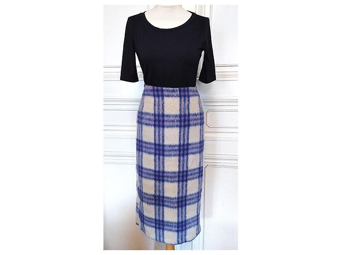 Autre Marque Daphnea Gonna Lunga Preppy Seventies Lana TM - vista 4