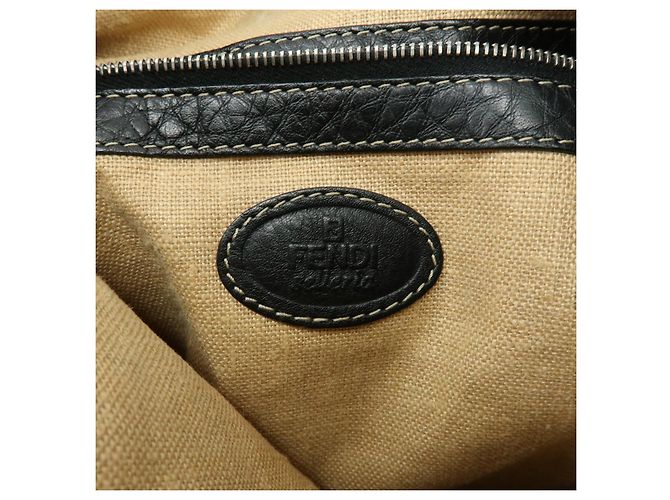Fendi Vintage Selleria Zip Messenger Leather Medium - vista 6