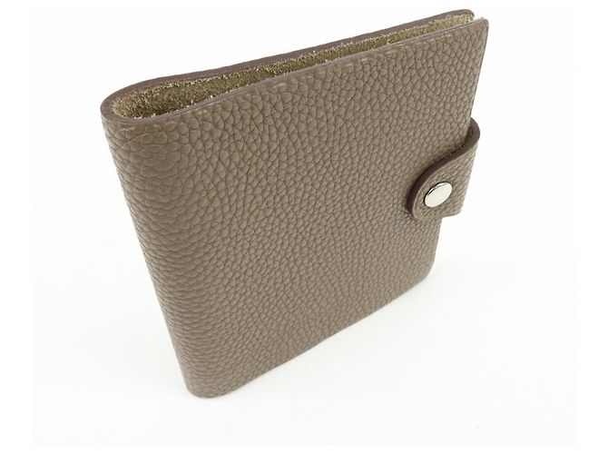 Hermès Protège-agenda Hermes Ulysses en cuir Mini - vue 4