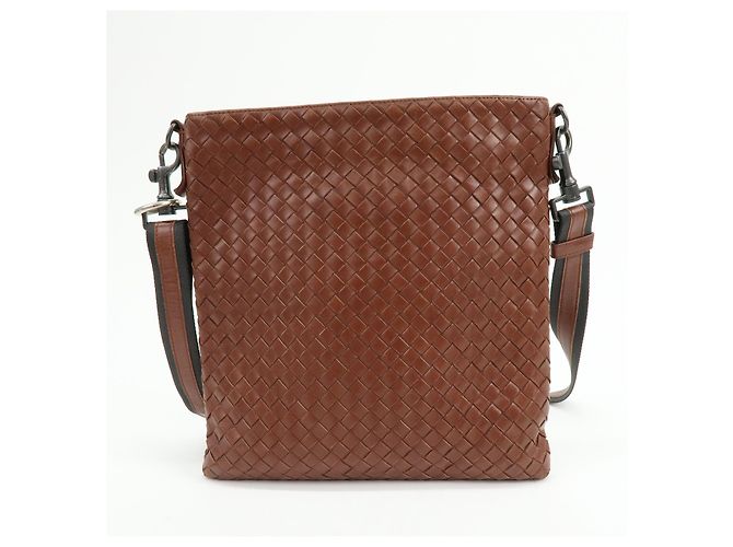 Bottega Veneta Flat Messenger Intrecciato Nappa Medium - vista 2