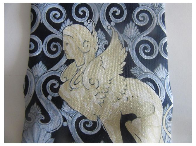 Gianfranco Ferré Cravatta in seta Gianfranco Ferre motivo Sphinx - vista 6