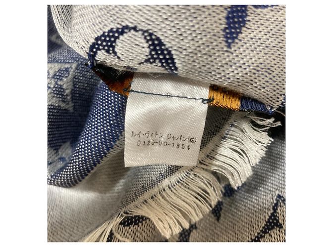 Louis Vuitton Monogram Denim Schal - Ansicht 7
