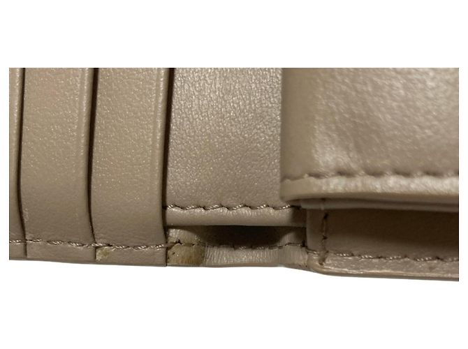 Cartera de cadena de cuero gris Marni - vista 12