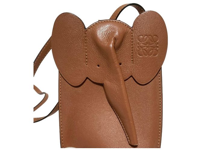 Bolsa de Ombro LOEWE Elephant Pocket - vista 6