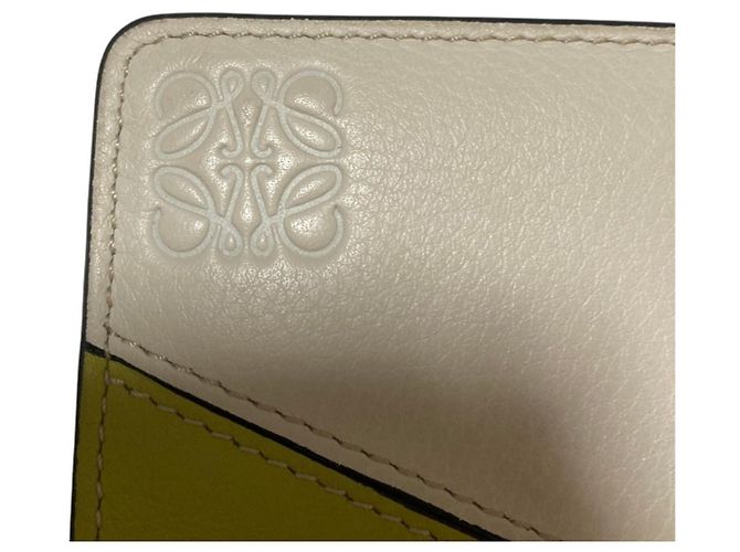 Cartera compacta con cremallera Puzzle de piel LOEWE - vista 5