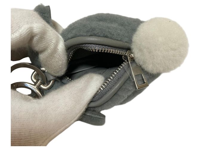 Monedero Loewe Shearling Bunny Charm - vista 8