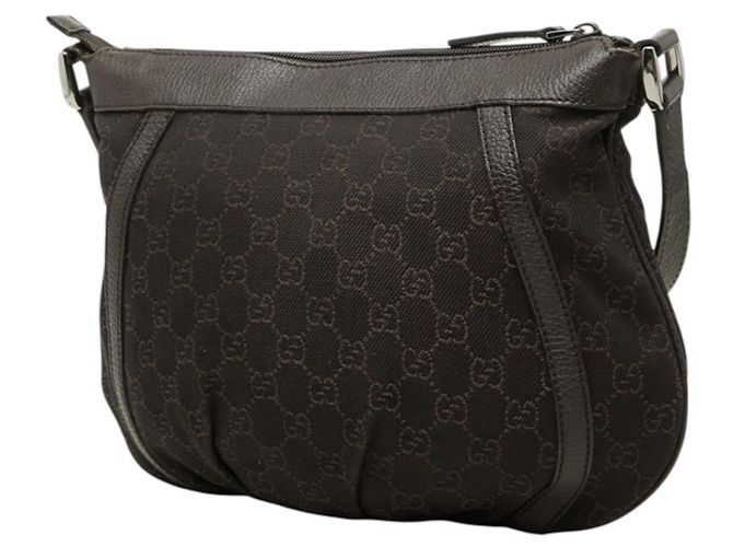 Borsa a Tracolla Gucci GG Canvas - vista 2
