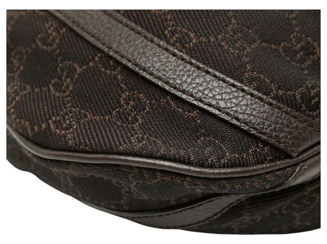Borsa a Tracolla Gucci GG Canvas - vista 5