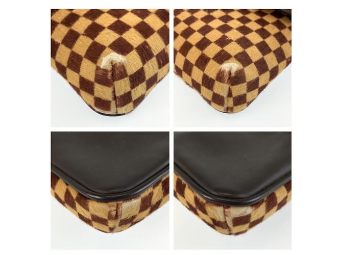 Borsa a spalla Louis Vuitton Damier Sauvage Gazelle - vista 4