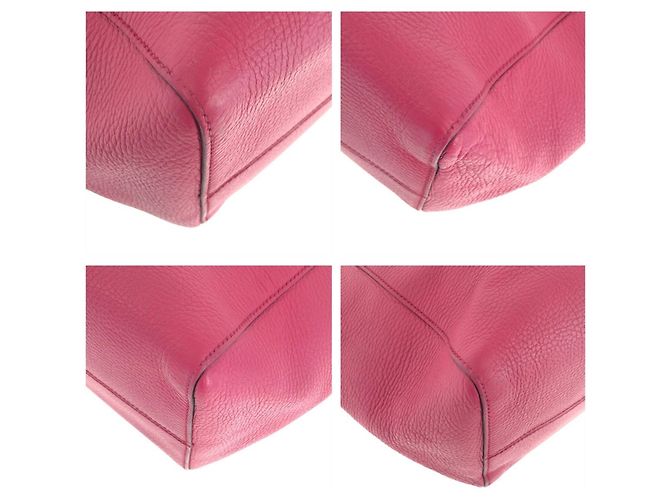 Gucci Swing Shopper aus rosa Leder - Ansicht 3