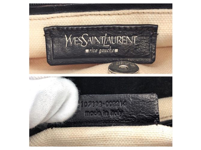 Borsa a tracolla Yves Saint Laurent Rive Gauche Mombasa - vista 4