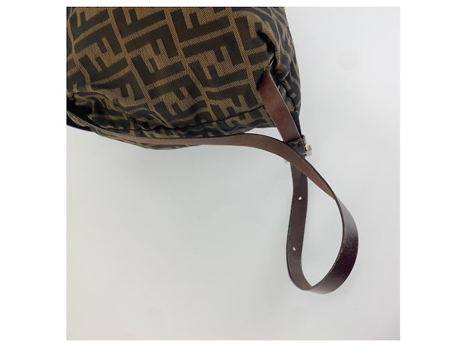 Fendi Rucksack mit Zucca-Muster - Ansicht 4