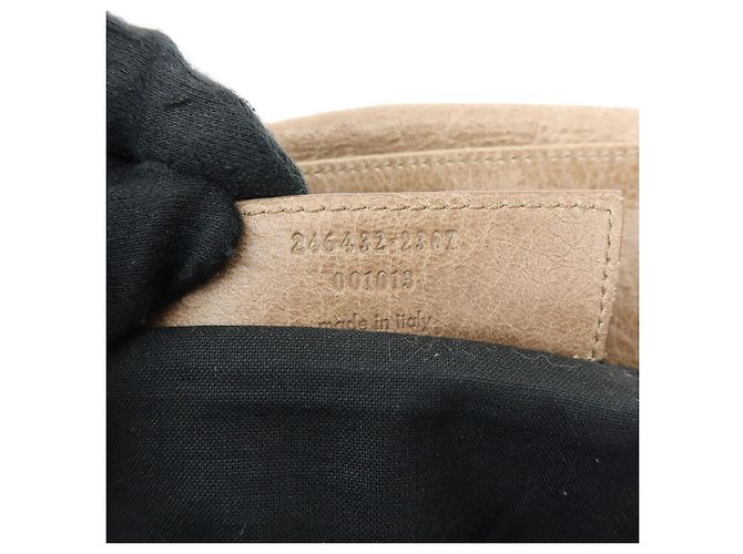 Balenciaga Classic Studs Folk Messenger Leather - vista 7