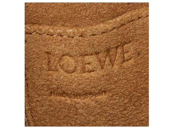 Loewe Gate Bag - Borsa a Tracolla in Pelle Bordeaux - vista 9